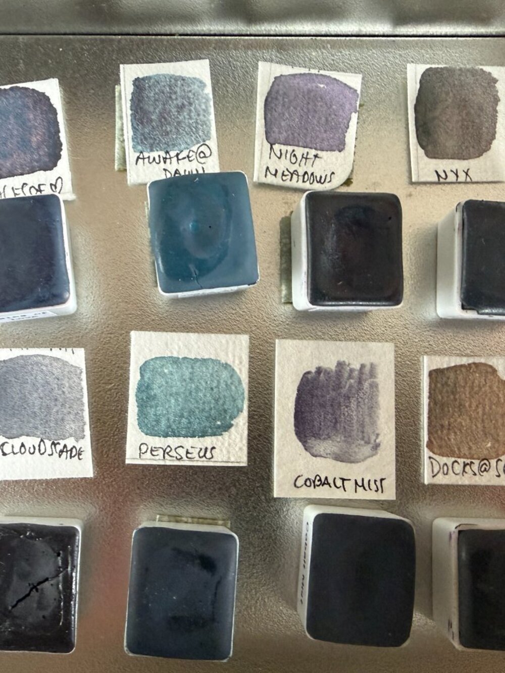 9 Handmade Watercolours - Picture 2 of 3